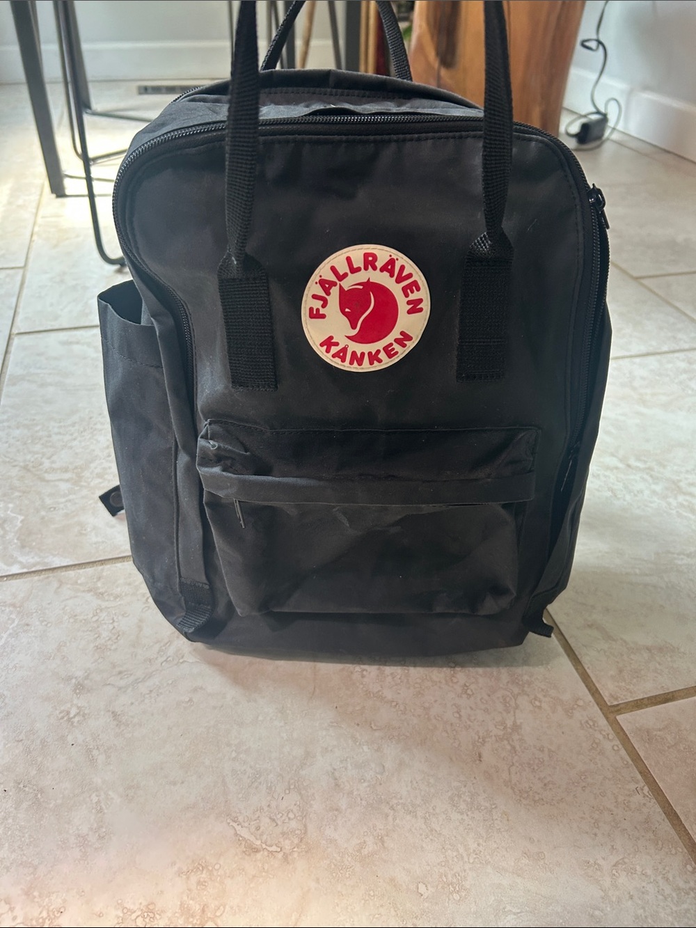 Kånken Black Backpack
